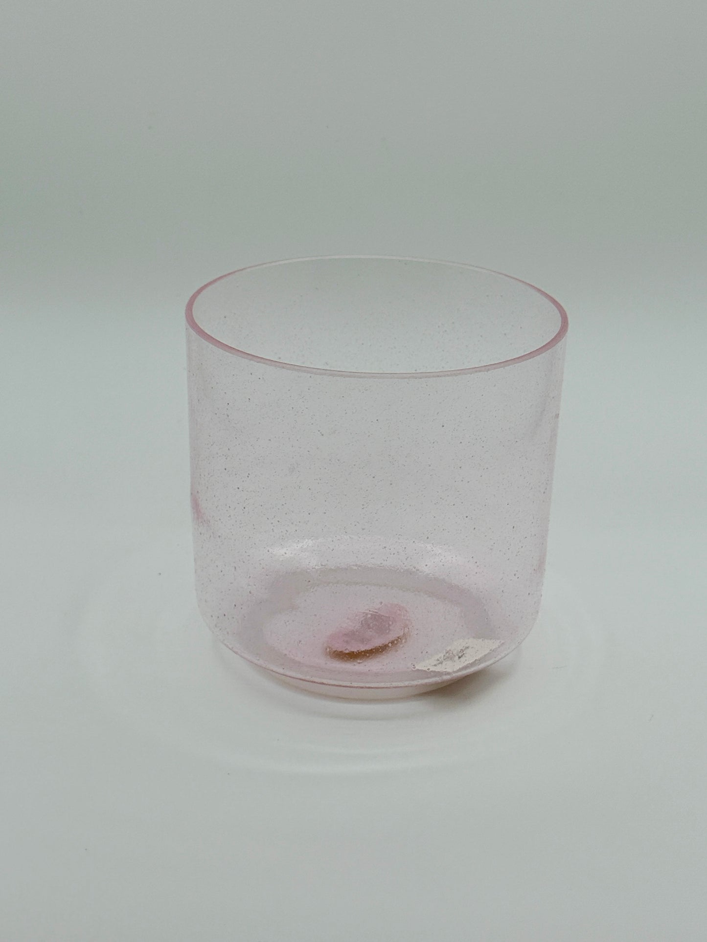 6" G#-40 Pink Aura Gold Crystal Tones Alchemy Crystal Singing Bowl