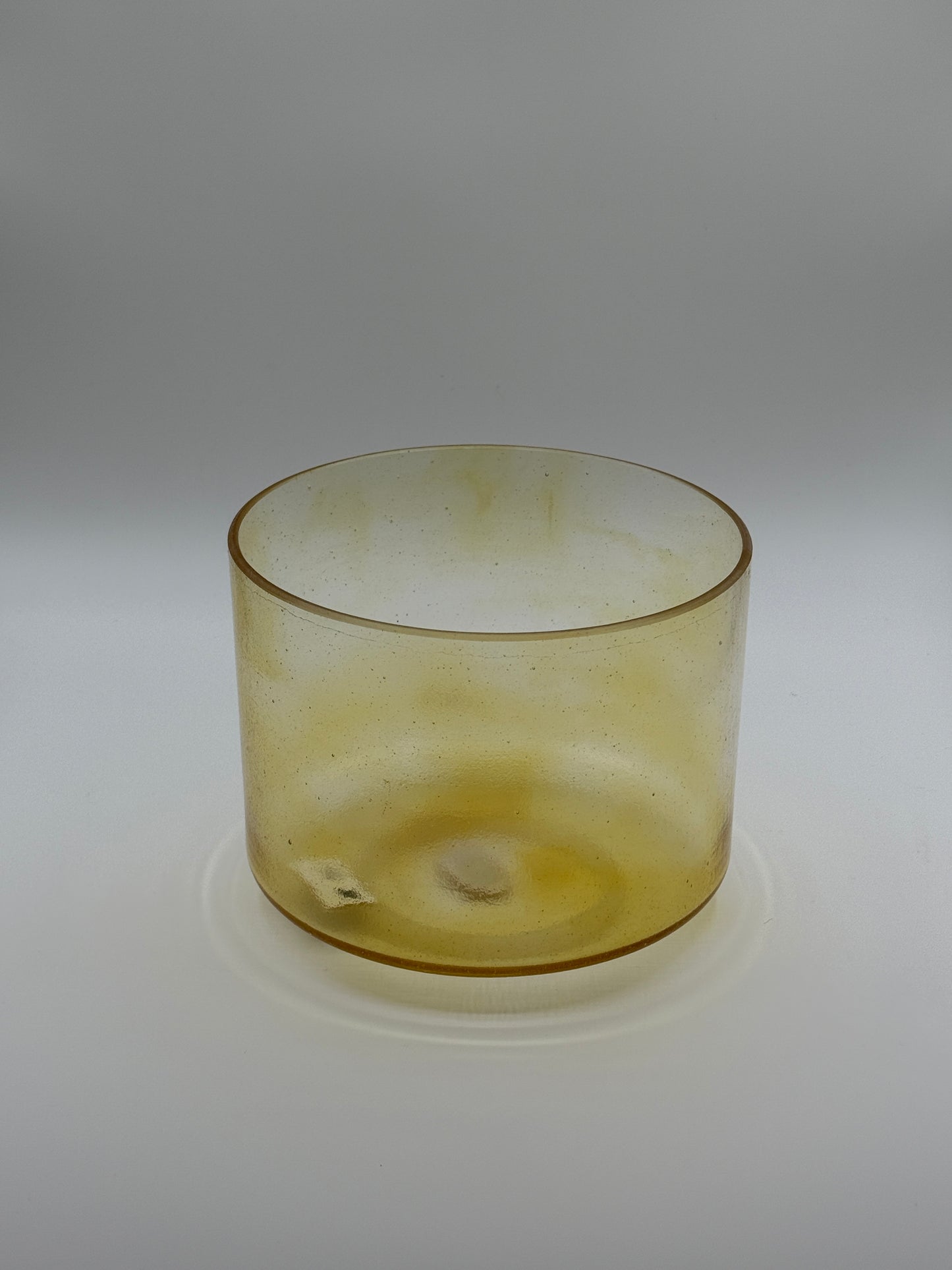 8" G-15 Citrine Crystal Tones Alchemy Crystal Singing Bowl