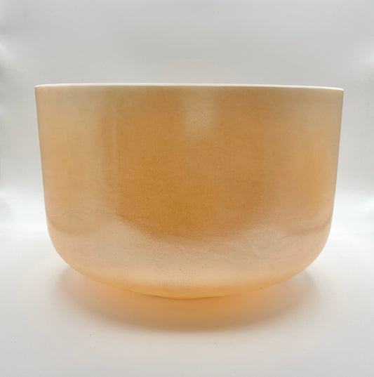 12" D#-20 Laughing Buddha Crystal Tones Alchemy Crystal Singing Bowl