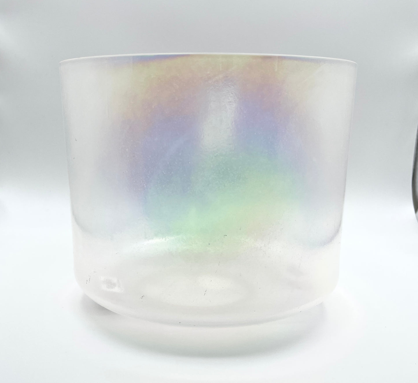 9" B-40 Great Salt Lake, Platinum Crystal Tones Alchemy Crystal Singing Bowl