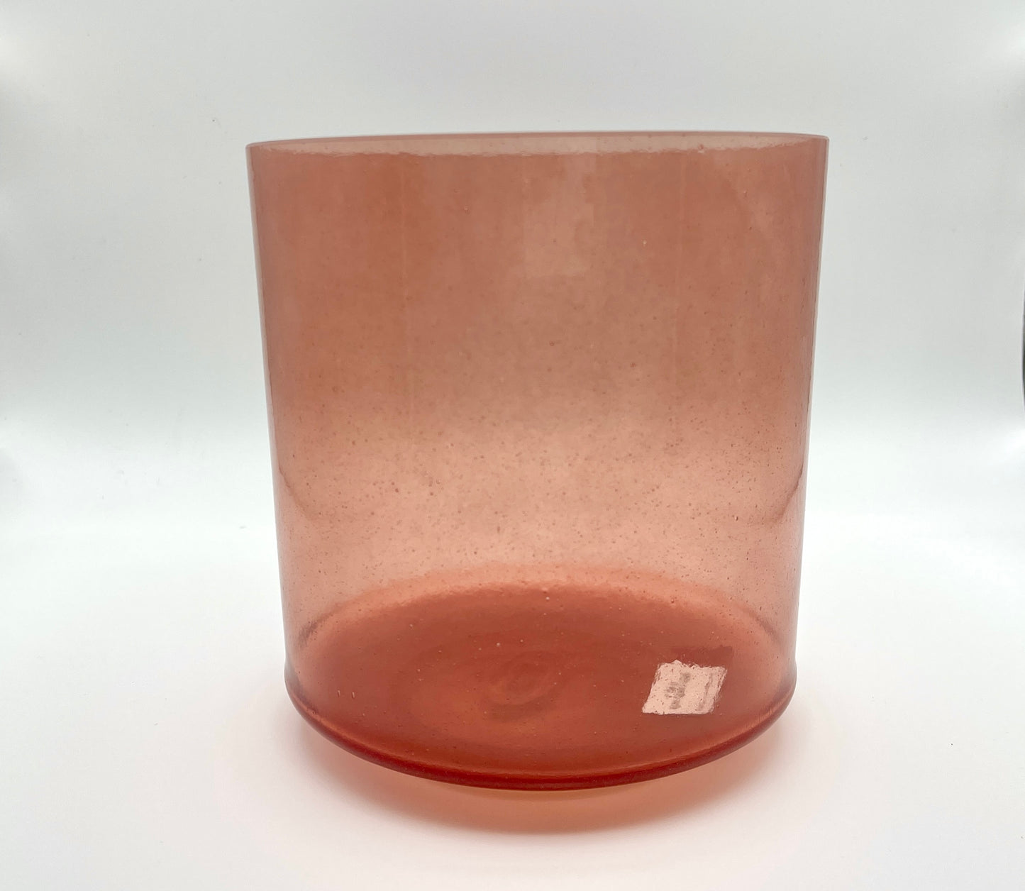 7" D#-35 Rose Quartz Crystal Tones Alchemy Crystal Singing Bowl