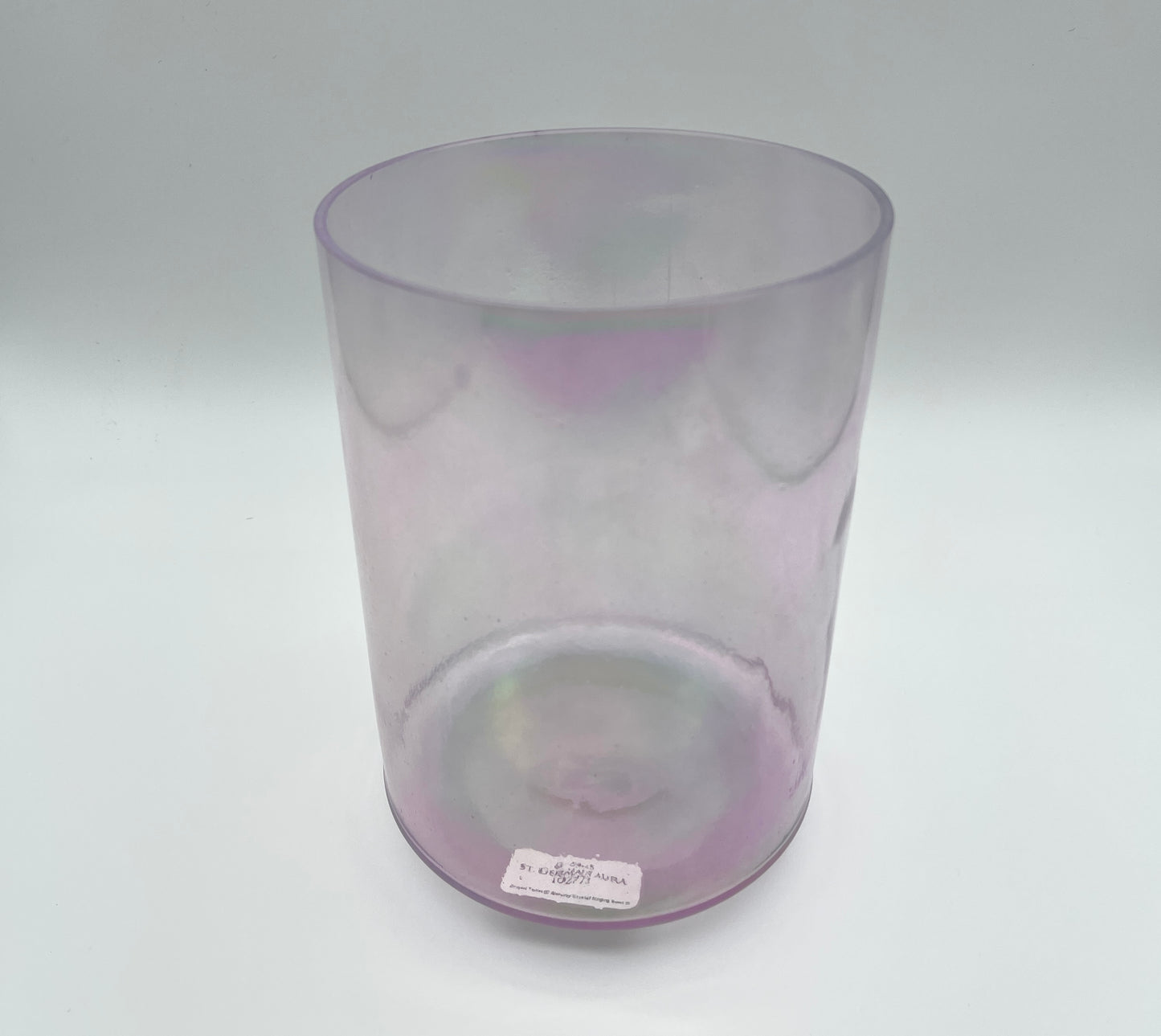 6" G#+45 St. Germain Aura Crystal Tones Alchemy Crystal Singing Bowl