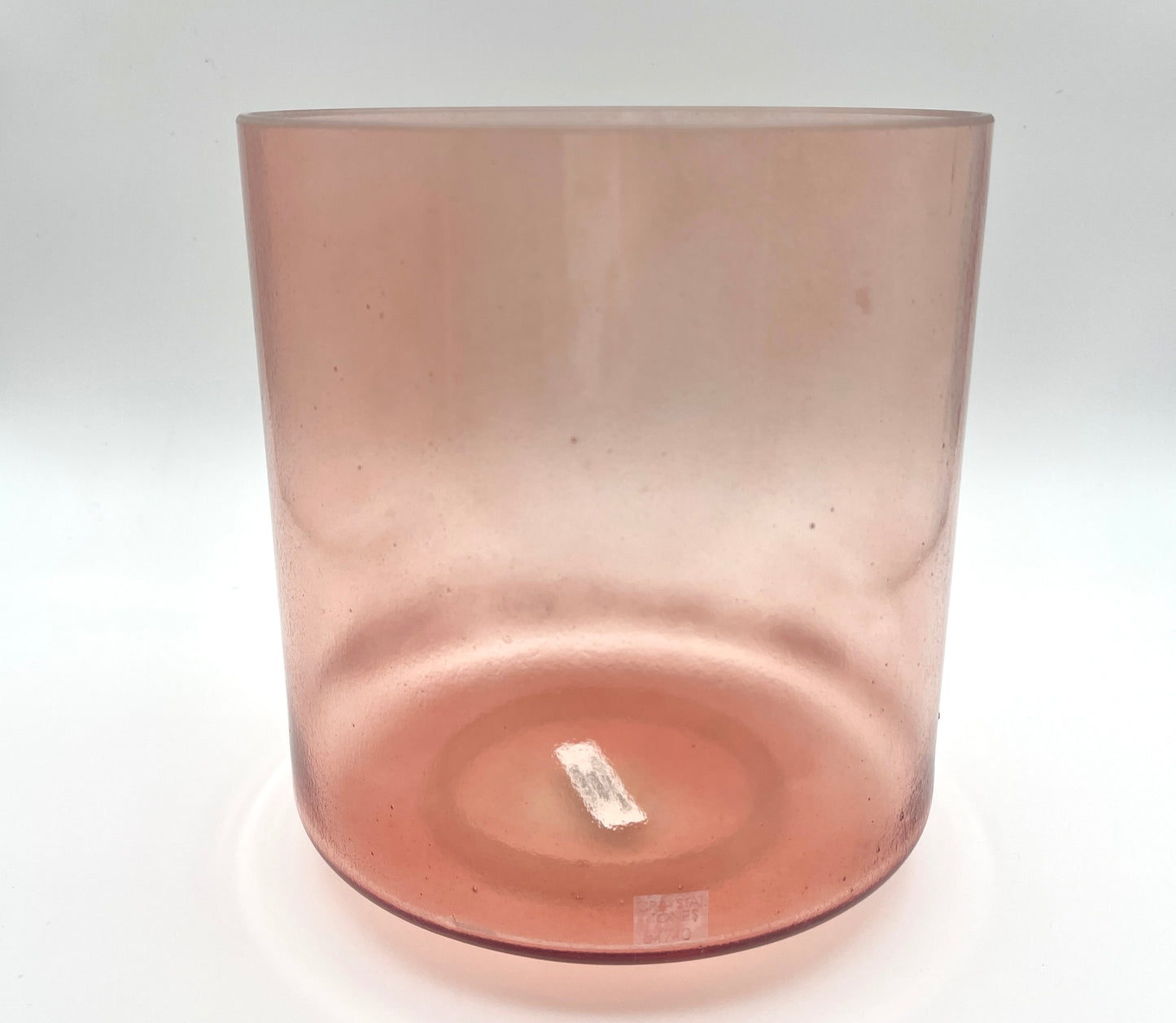 7" G-25 Morganite Crystal Tones Alchemy Crystal Singing Bowl