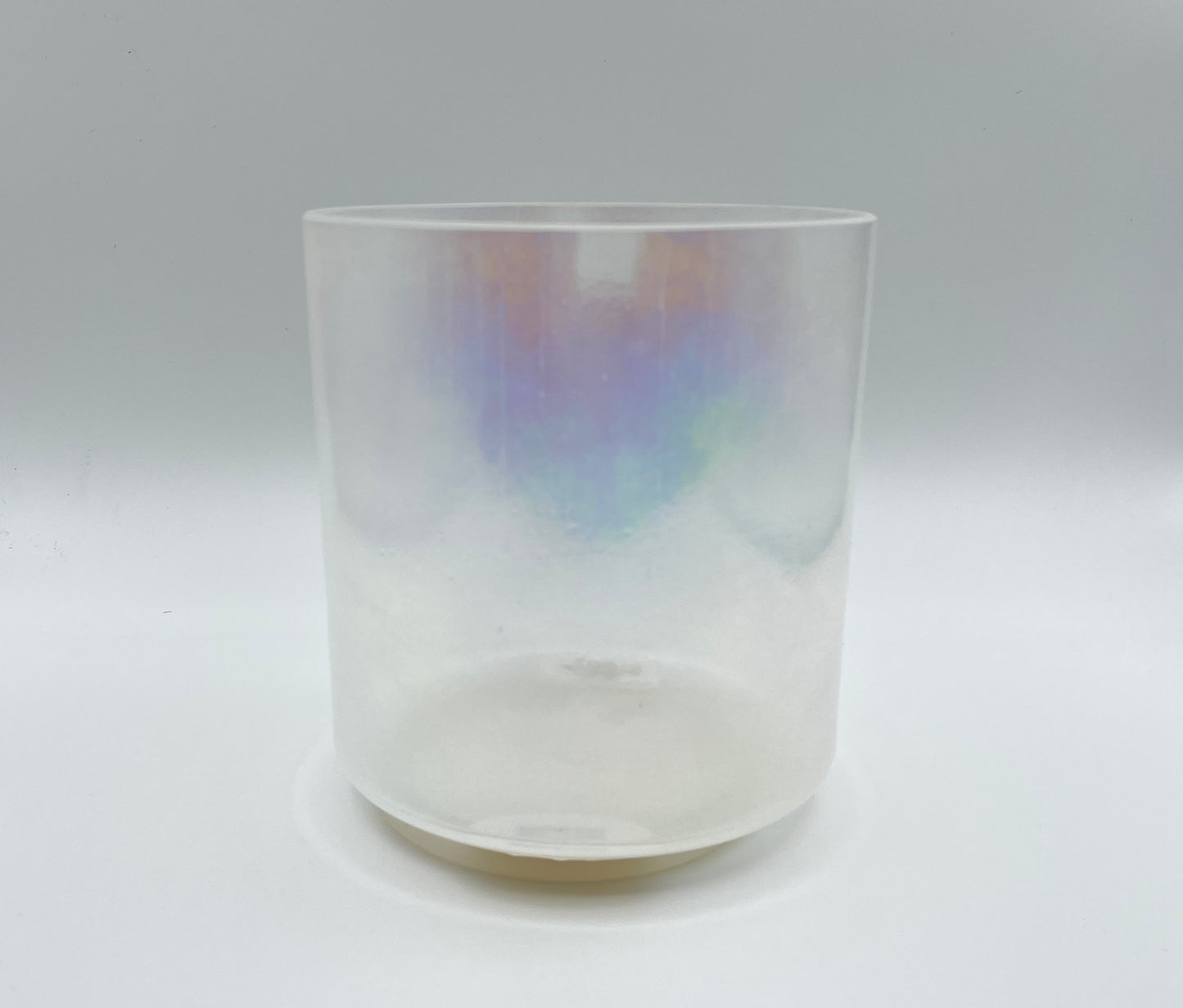 6" C-40 Great Salt Lake, Platinum Crystal Tones Alchemy Crystal Singing Bowl