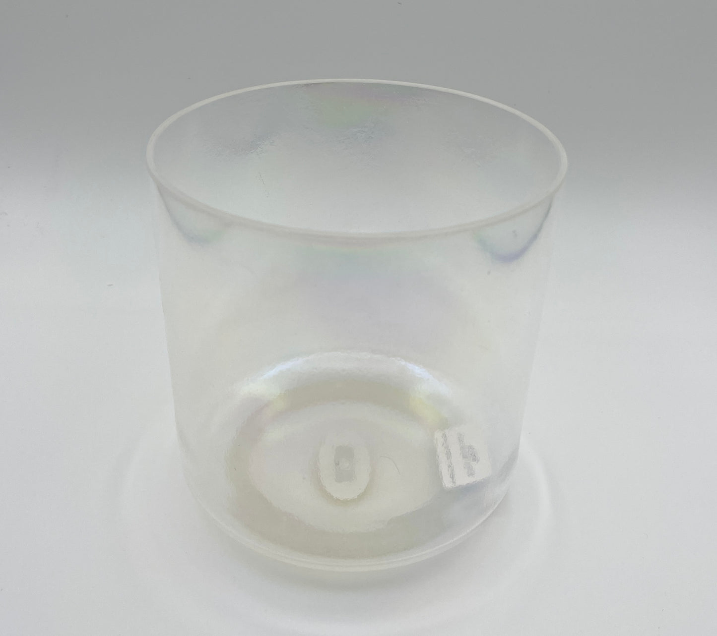 6" B-50 Platinum Crystal Tones Alchemy Crystal Singing Bowl