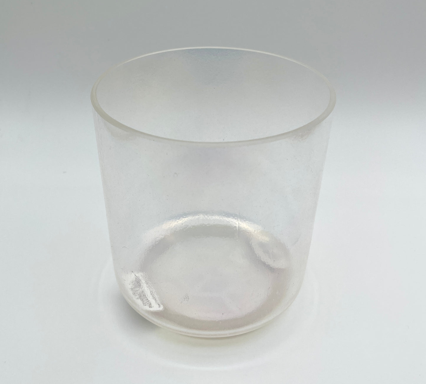 6" C#+20 Tesseract Salt, Palladium Crystal Tones Alchemy Crystal Singing Bowl