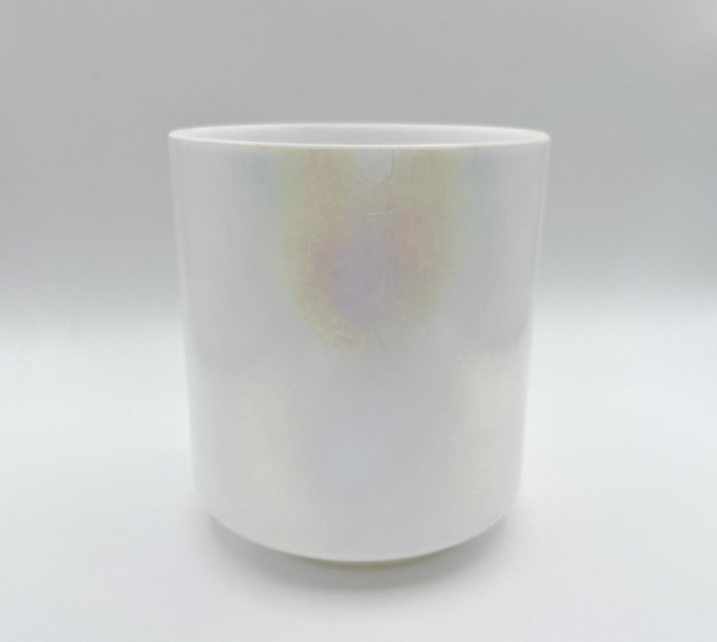 6" G#-25 Mother of Platinum Crystal Tones Alchemy Crystal Singing Bowl