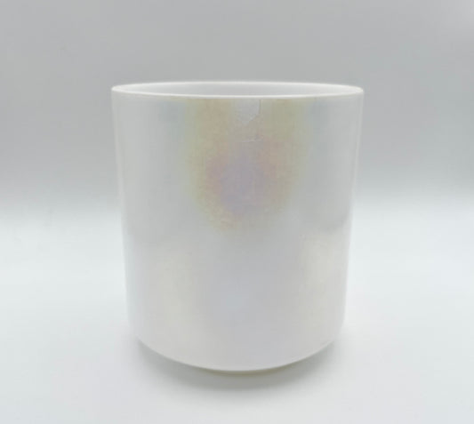 6" G#-25 Mother of Platinum Crystal Tones Alchemy Crystal Singing Bowl