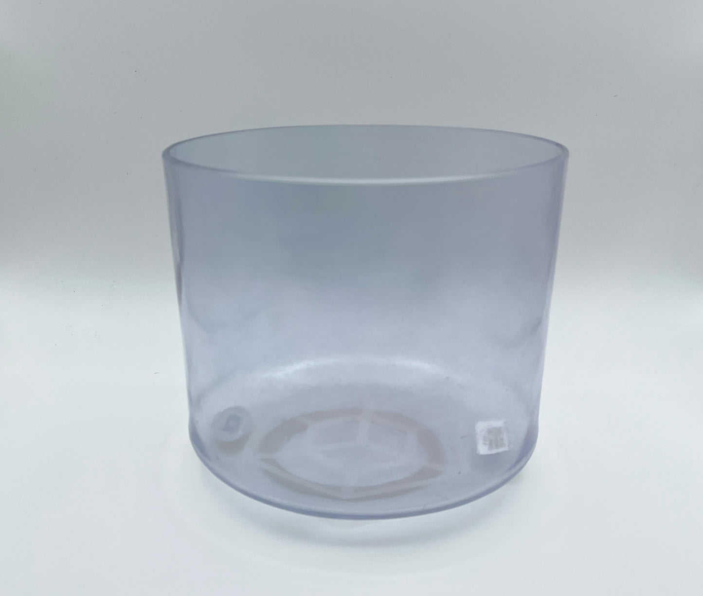 8" D-35 Tesseract Salt, Androgynous Indium Crystal Tones Alchemy Crystal Singing Bowl