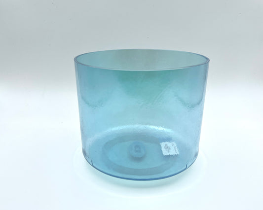 7" G#+40 Aqua Aura Gold Crystal Tones Alchemy Crystal Singing Bowl