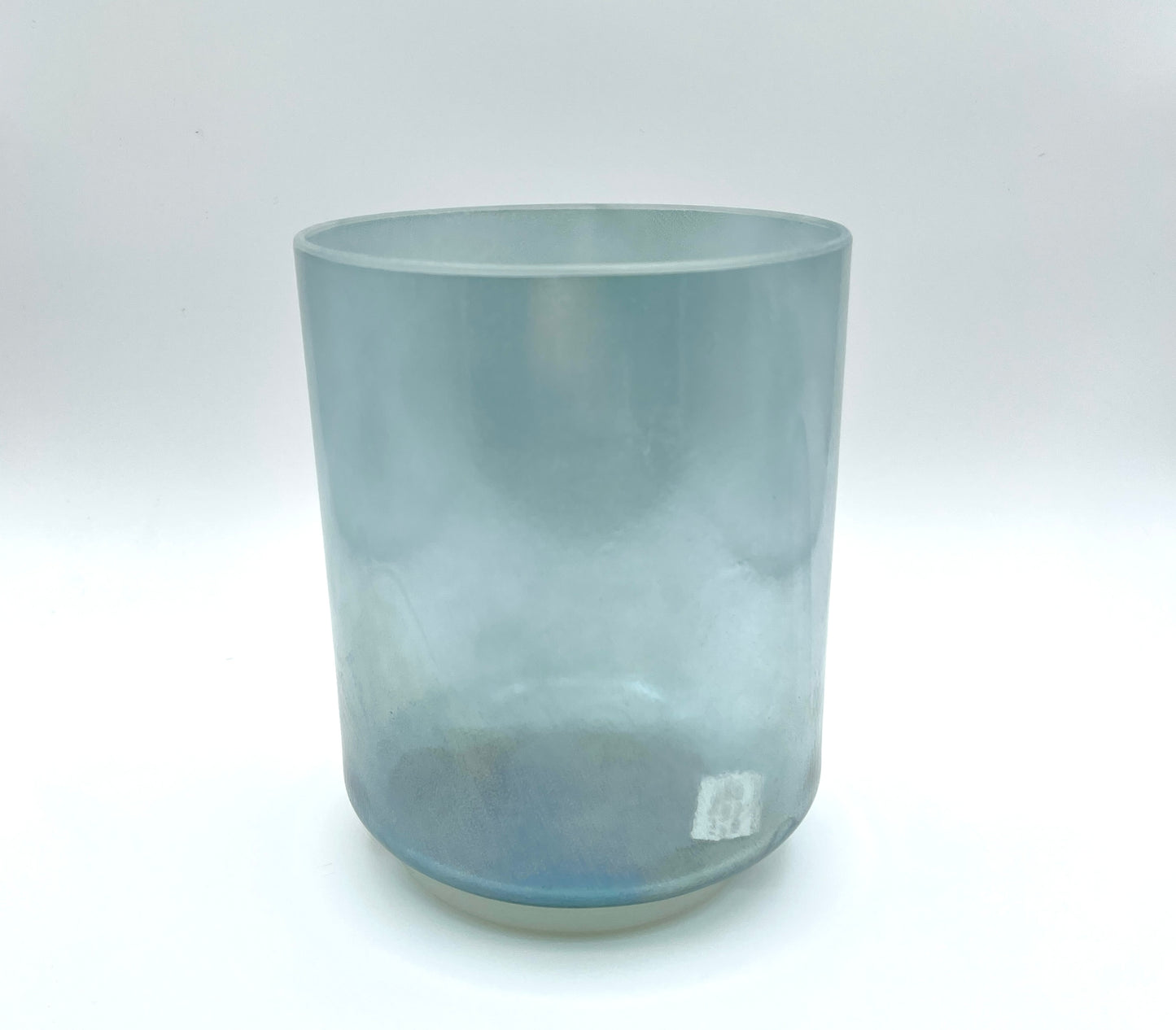 6" A-40 Tesseract Salt, Green Heart Aura Gold Crystal Tones Alchemy Crystal Singing Bowl