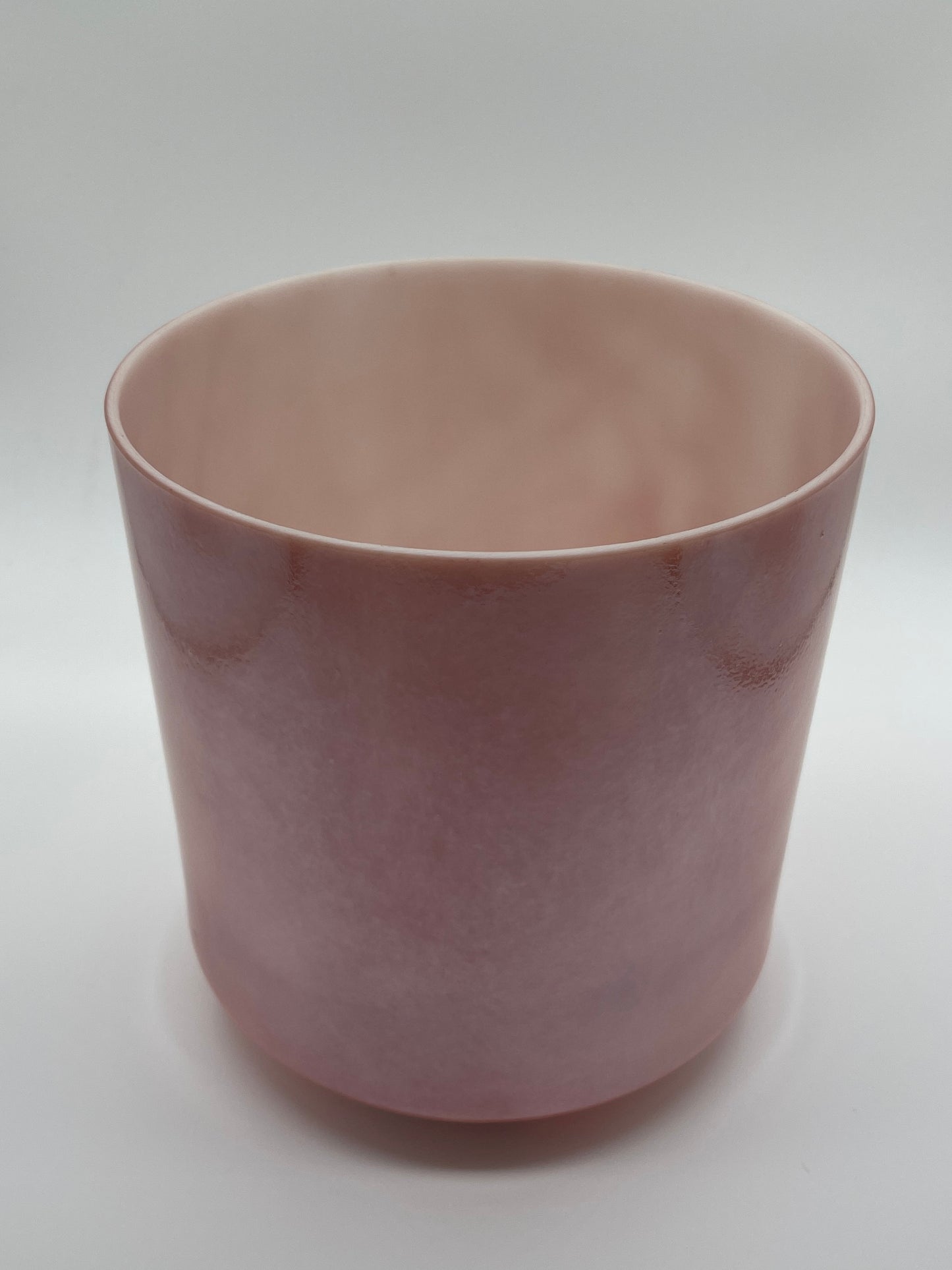 8" C#-40 Palladium, Rose Quartz Crystal Tones Alchemy Crystal Singing Bowl