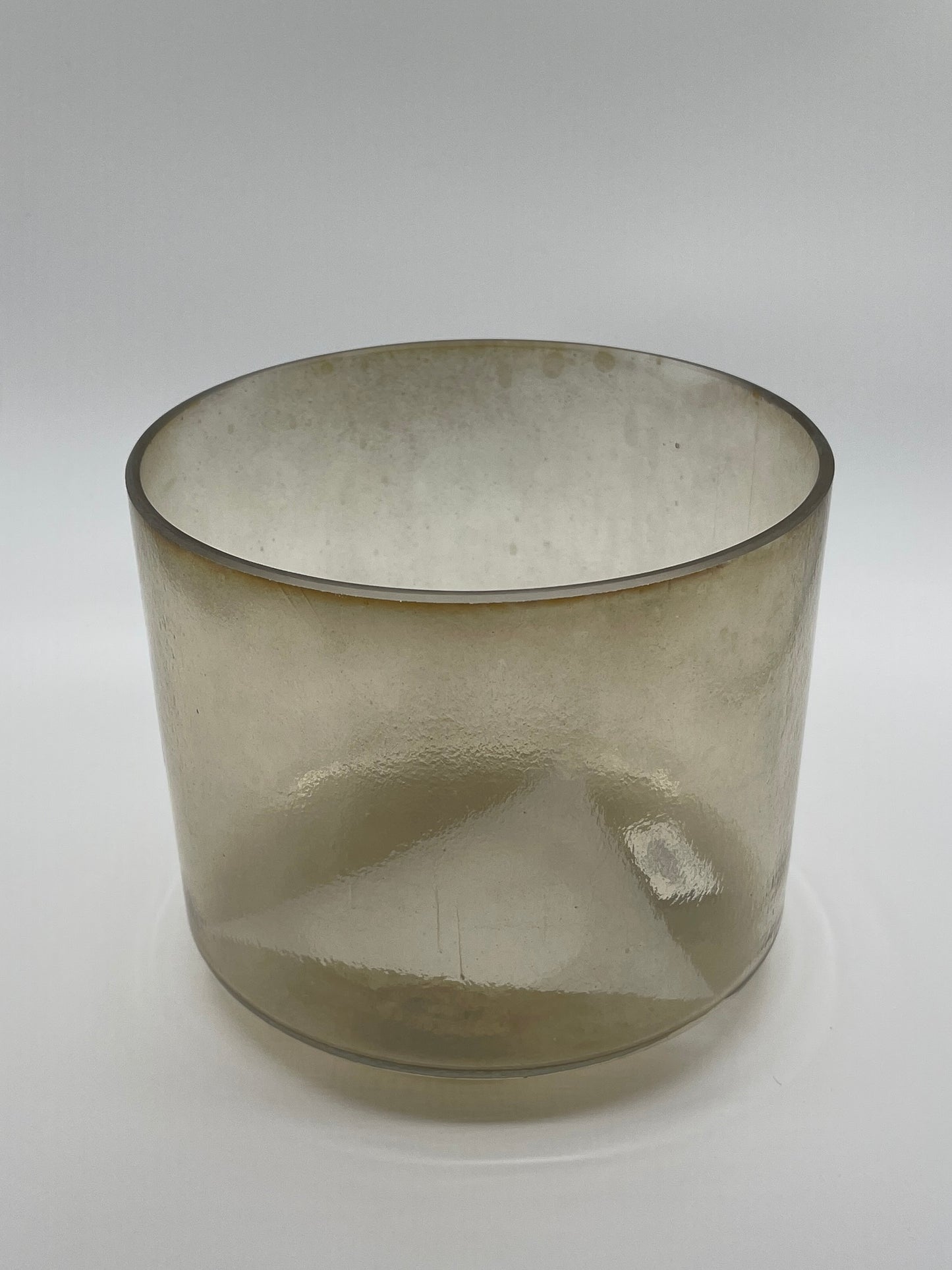 7" G-35 Apophyllite, Smokey Quartz Crystal Tones Alchemy Crystal Singing Bowl