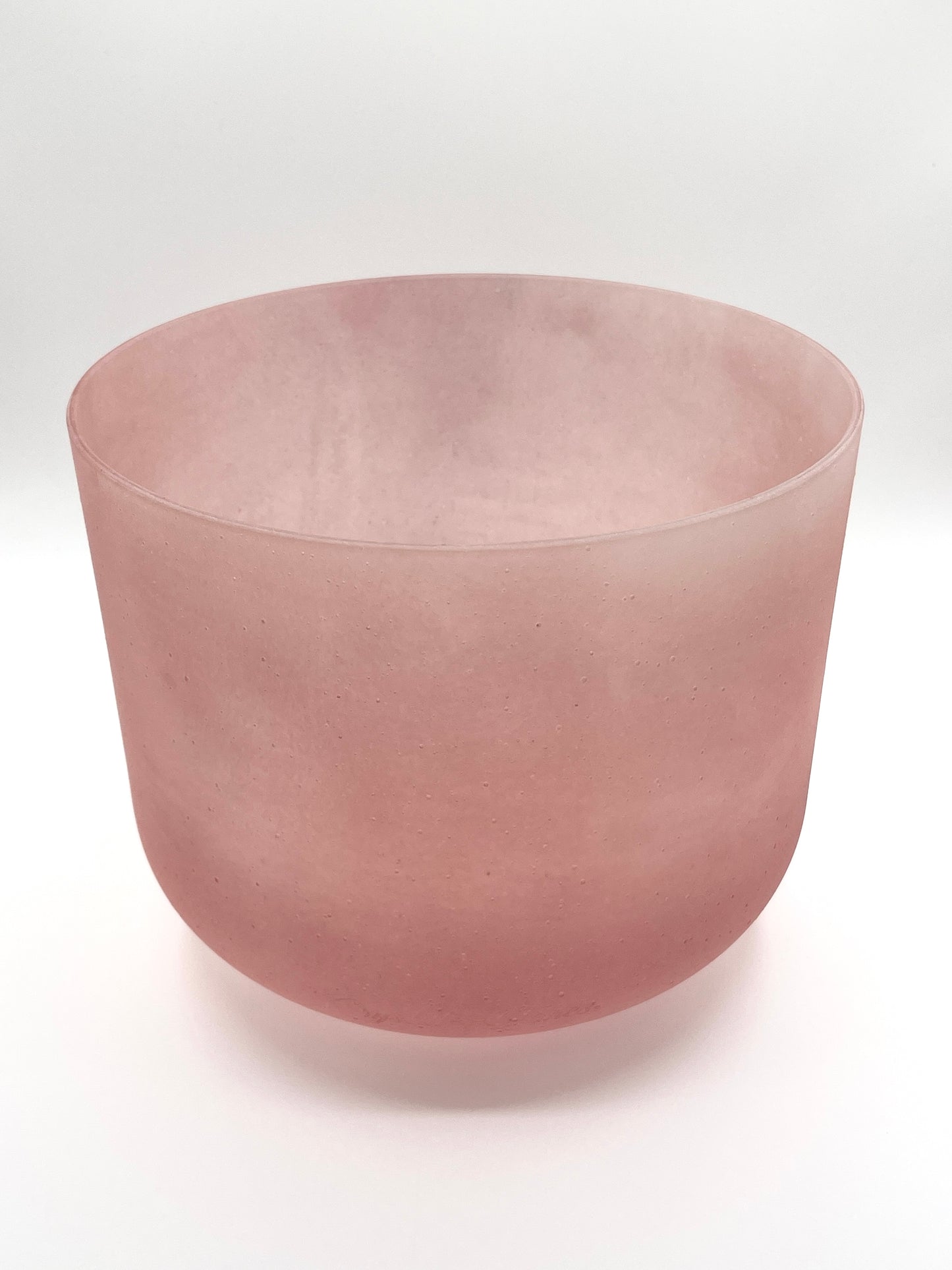 10" F-5 Pink Himalayan Salt Crystal Tones Alchemy Crystal Singing Bowl
