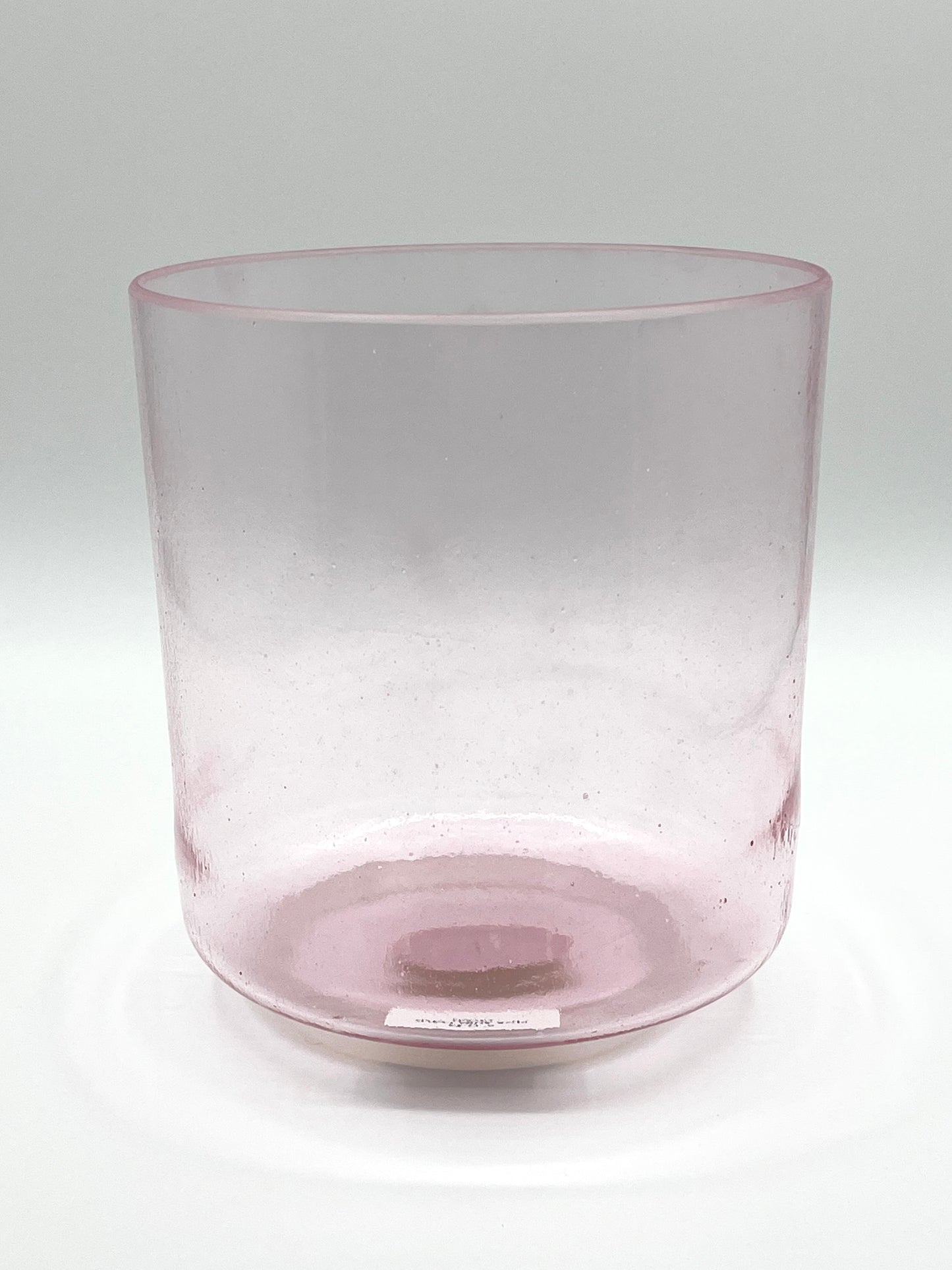 6" G-15 Pink Aura Gold Crystal Tones Alchemy Crystal Singing Bowl