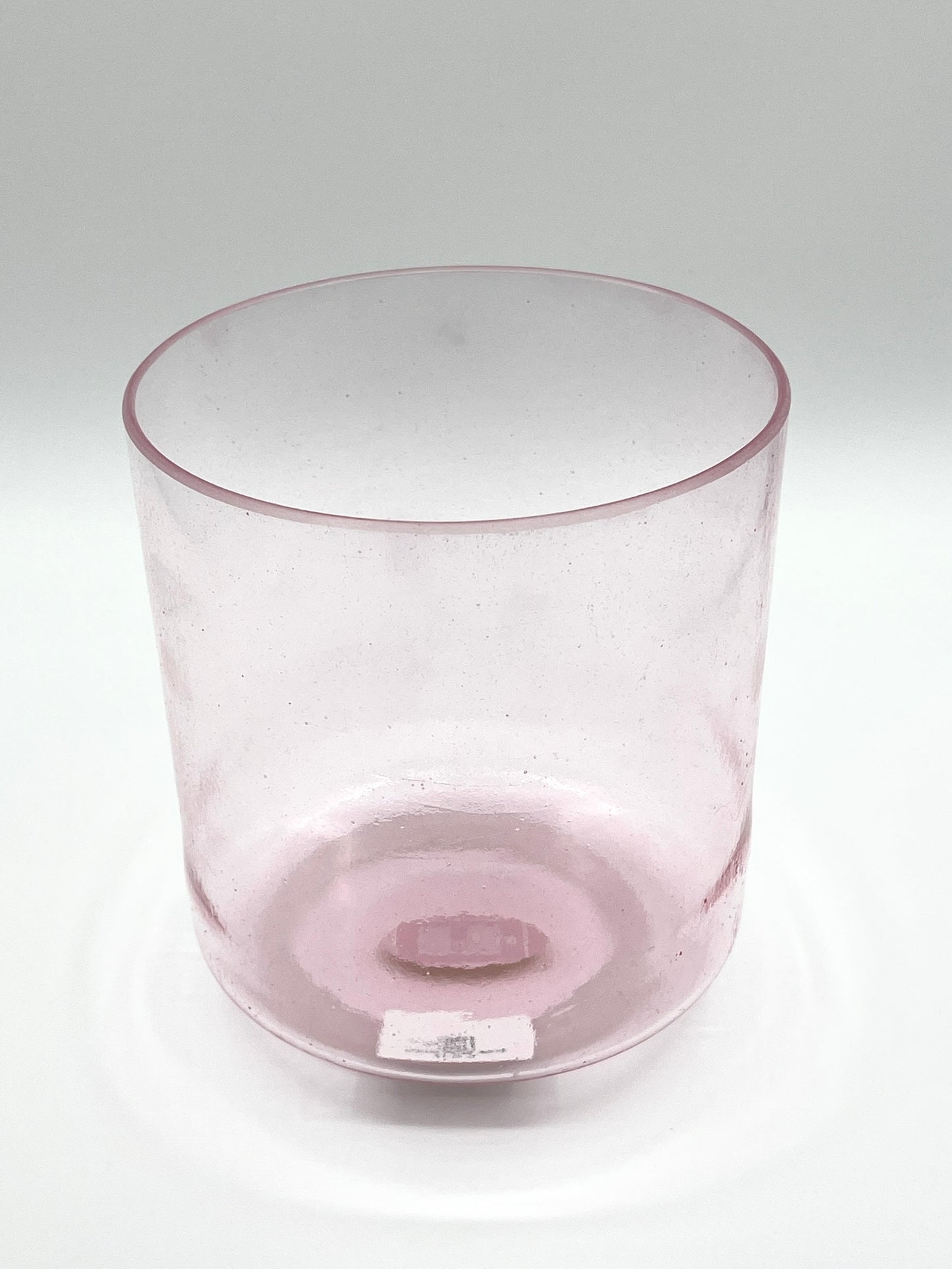 6" G-15 Pink Aura Gold Crystal Tones Alchemy Crystal Singing Bowl