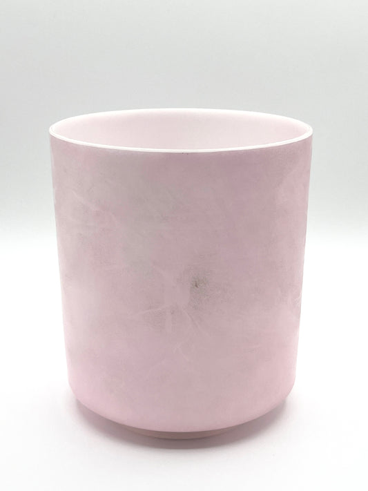 6" G+30 Pink Ocean Gold, Limited Edition Fire Element Crystal Tones Alchemy Crystal Singing Bowl