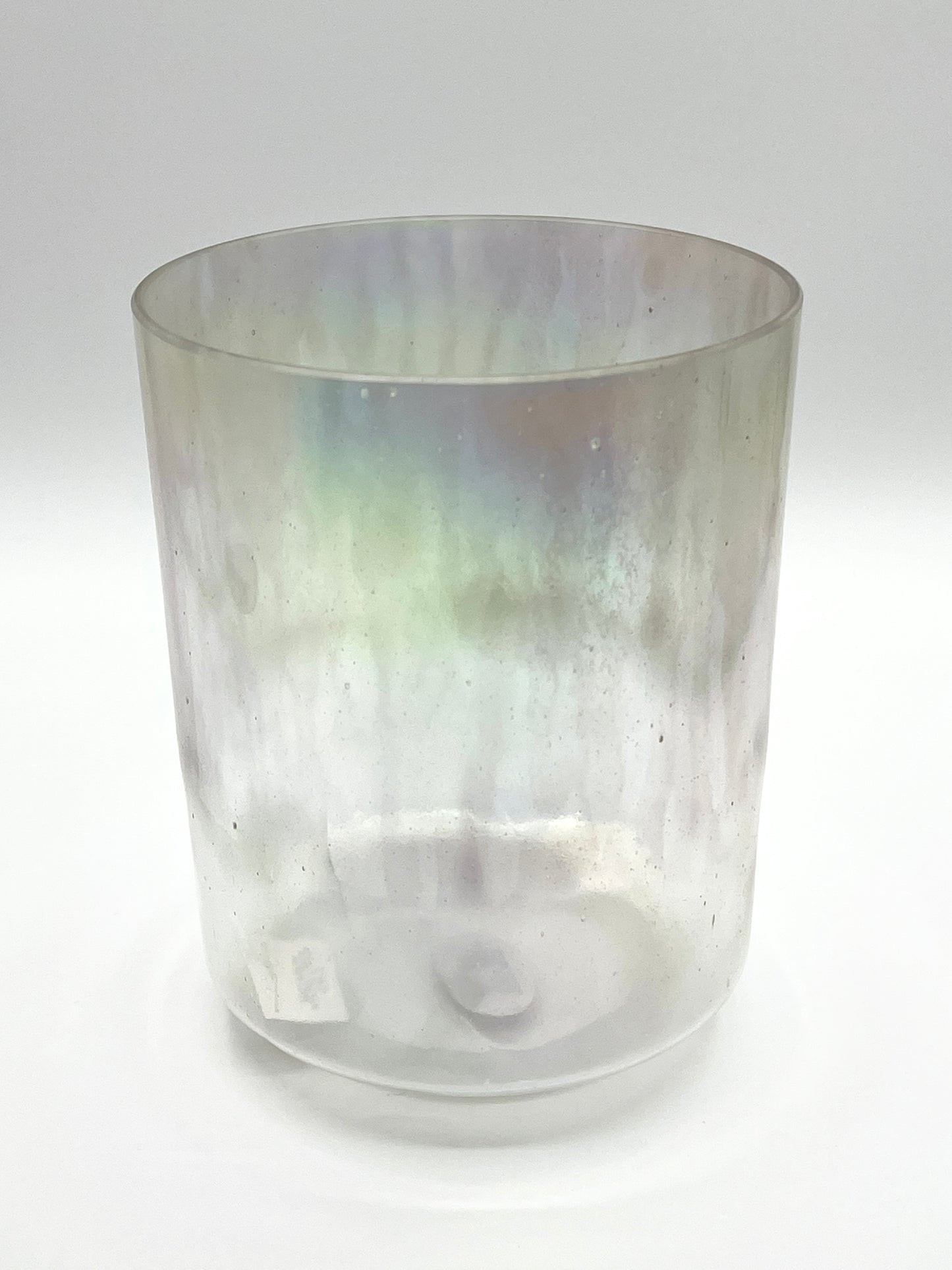 6" F#-35 Super 7, Platinum Morph Crystal Tones Alchemy Crystal Singing Bowl