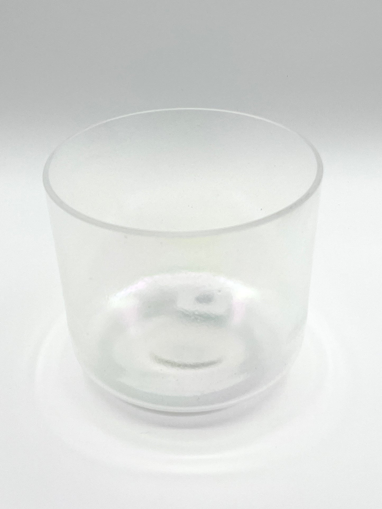 6" B-10 Platinum Crystal Tones Alchemy Crystal Singing Bowl