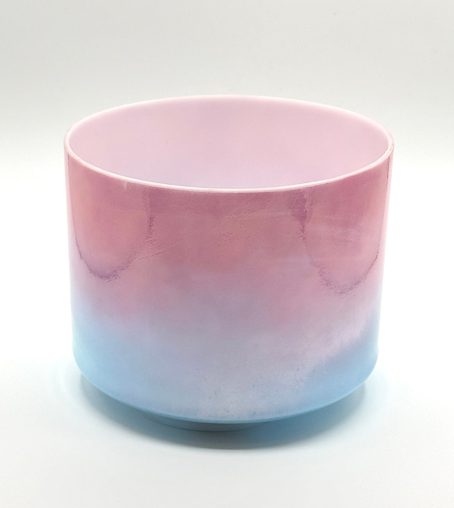 9" C-40 Pink Ocean Gold, Ocean Gold (base) Crystal Tones Alchemy Crystal Singing Bowl