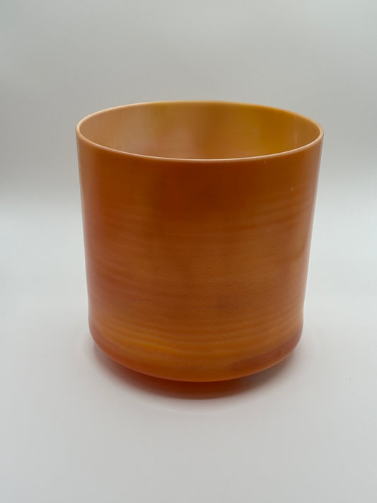 9" A+15 Tiger's Eye Celestial Rings Crystal Tones Alchemy Crystal Singing Bowl