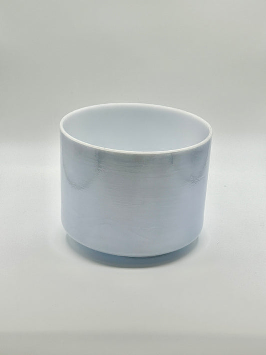 8" F#-30 Ocean Indium Crystal Tones Alchemy Crystal Singing Bowl