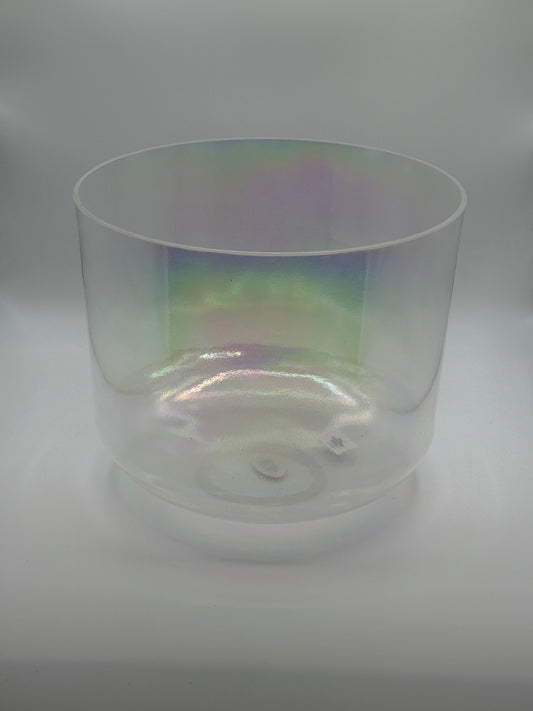 12" C-40 Platinum Transcendent Crystal Tones Alchemy Crystal Singing Bowl