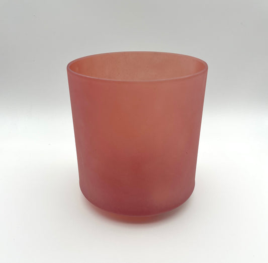 6" F#-30 Pink Himalayan Salt Crystal Tones Alchemy Crystal Singing Bowl