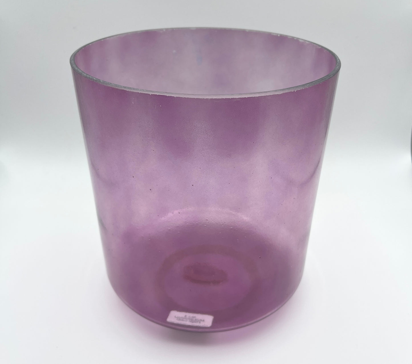 8" C-40 Lavender Aura Gold Crystal Tones Alchemy Crystal Singing Bowl