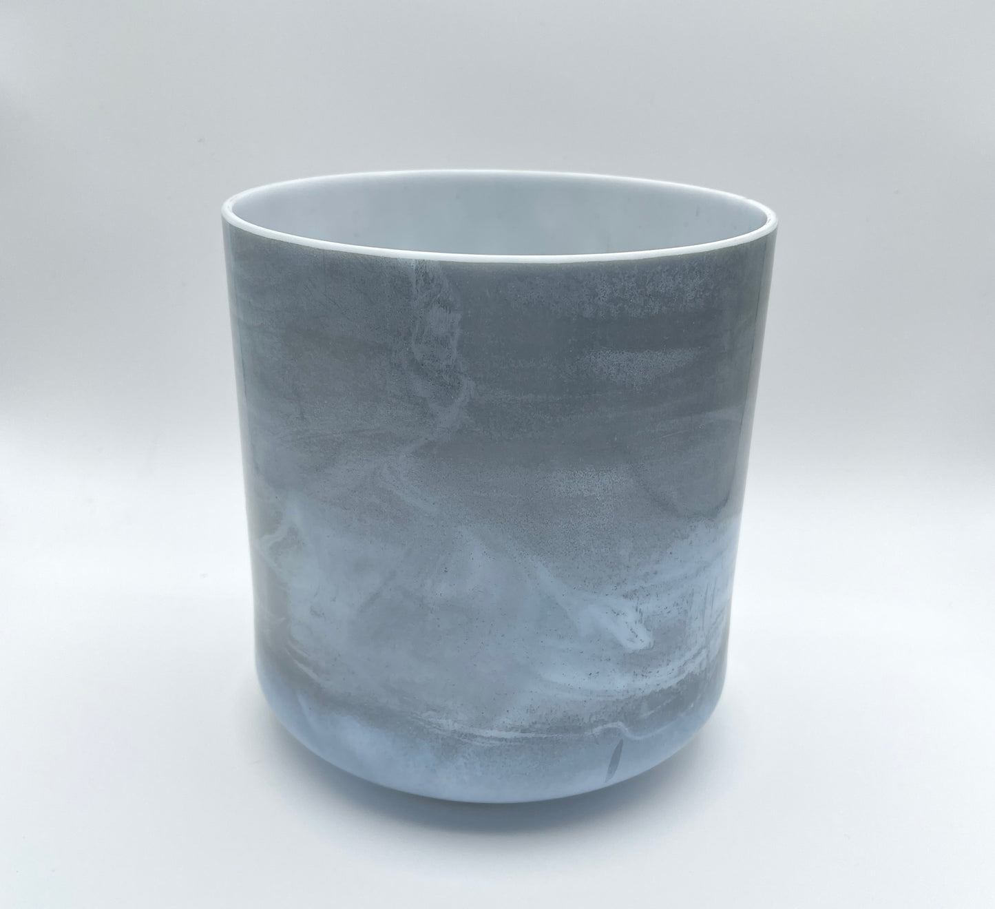 8" D#+25 Kyanite Crystal Tones Alchemy Crystal Singing Bowl