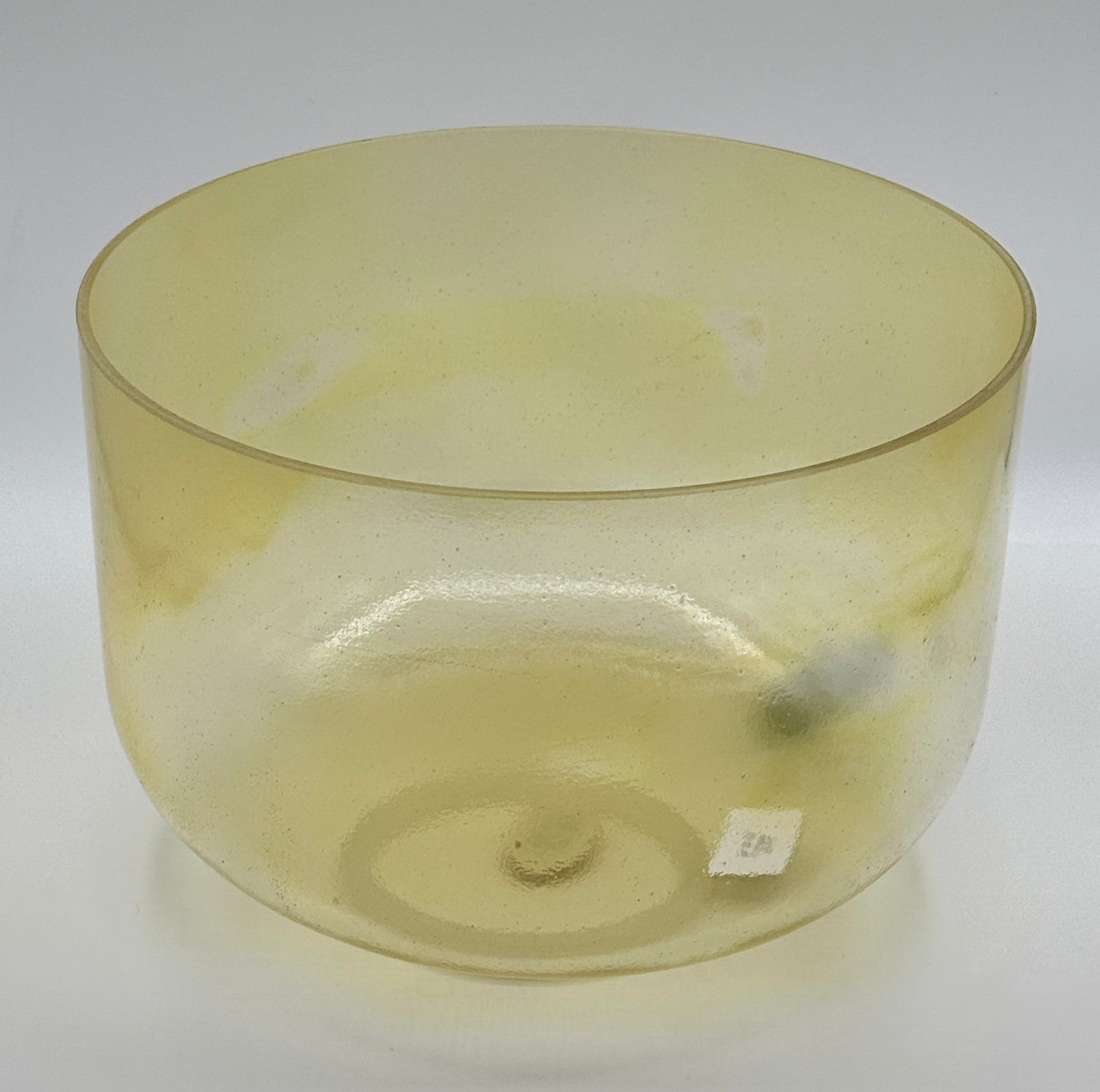 10" F#-10 Citrine Crystal Tones Alchemy Crystal Singing Bowl