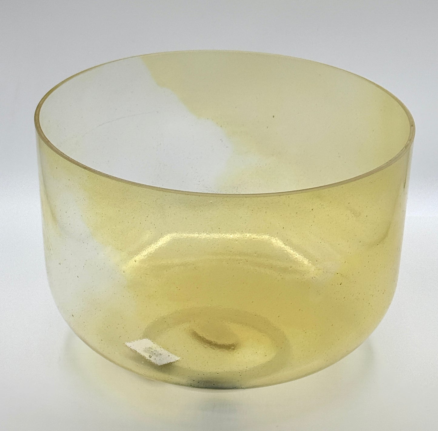 10" F#-10 Citrine Crystal Tones Alchemy Crystal Singing Bowl