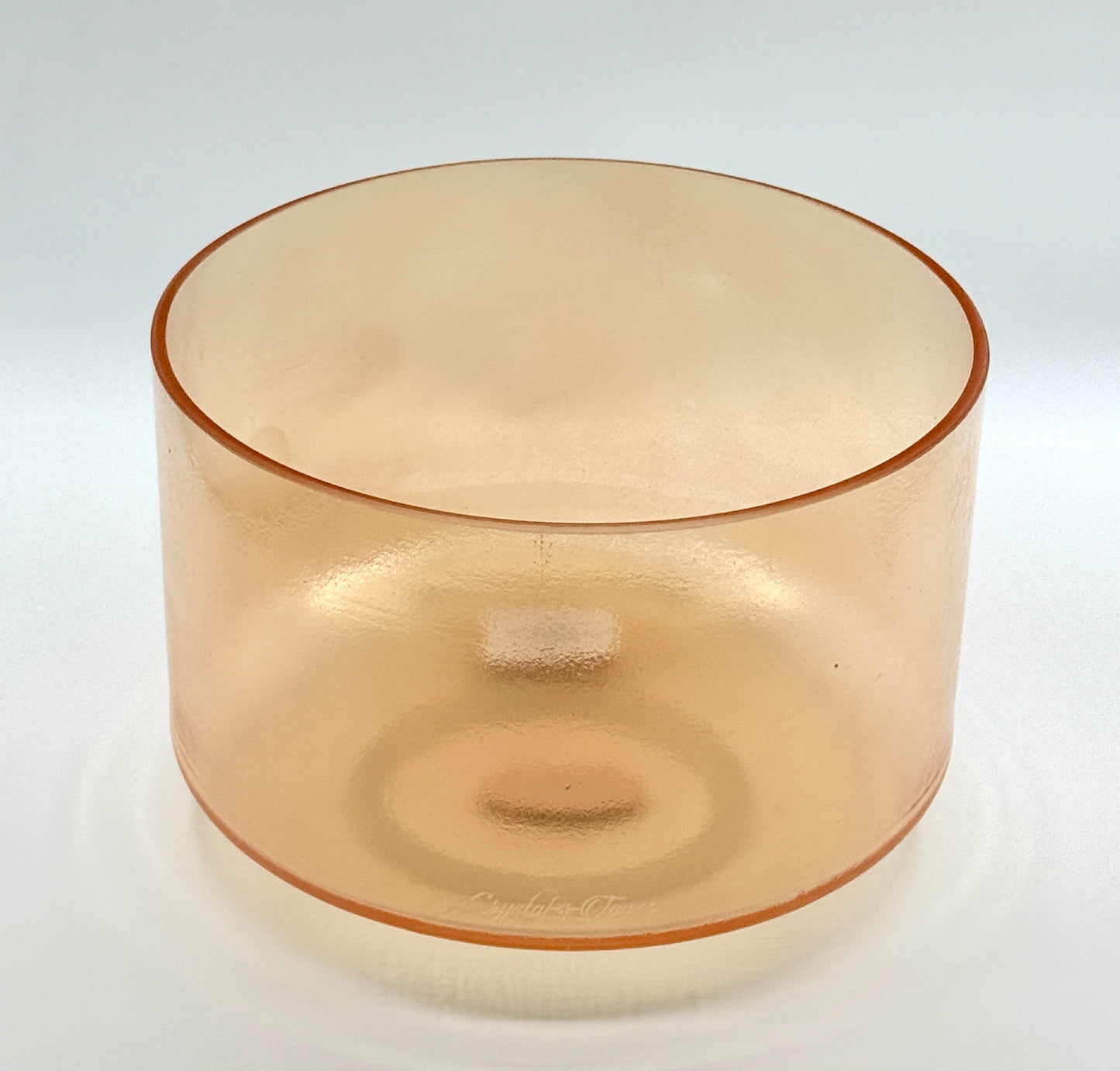 8" F#-40 Grandmother Crystal Tones Alchemy Crystal Singing Bowl