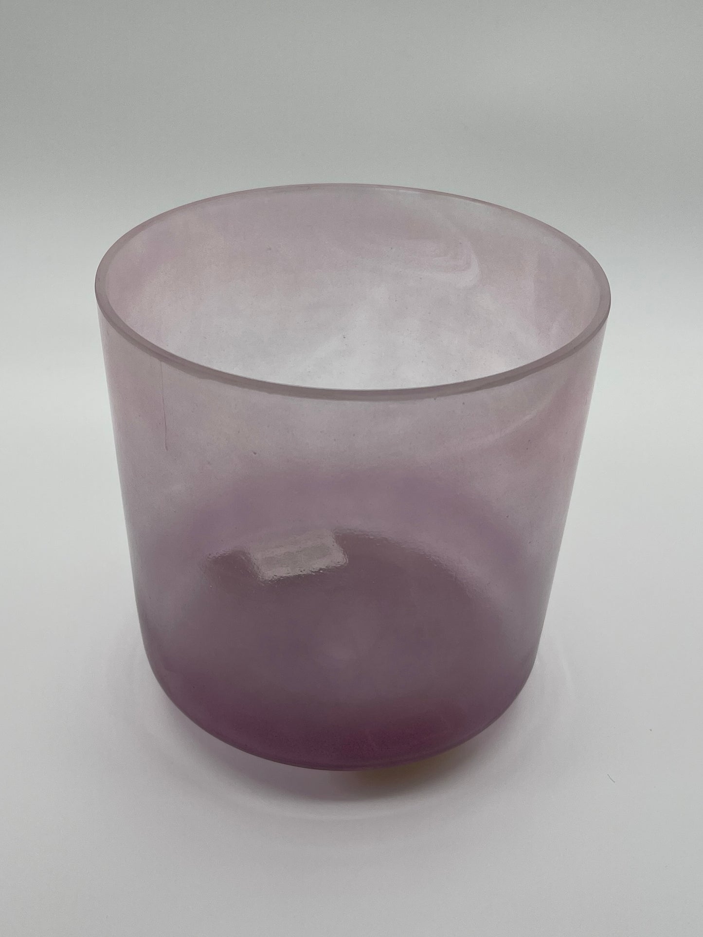 6" G#+35 Great Salt Lake Salt, Pink Aura Gold, Lavender Aura Gold (Base) Crystal Tones Alchemy Crystal Singing Bowl