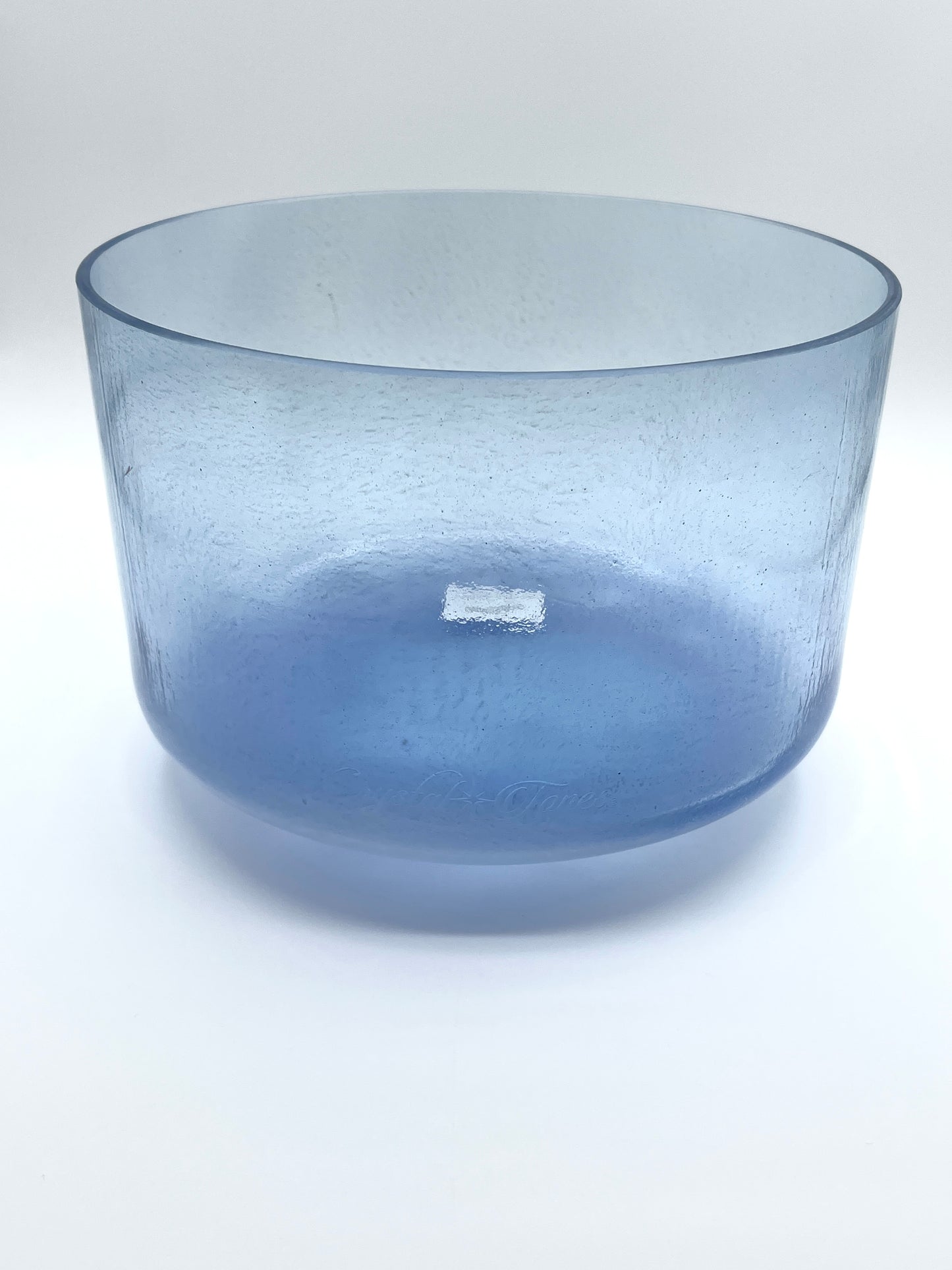 9" E-10 Indigo Crystal Tones Alchemy Crystal Singing Bowl