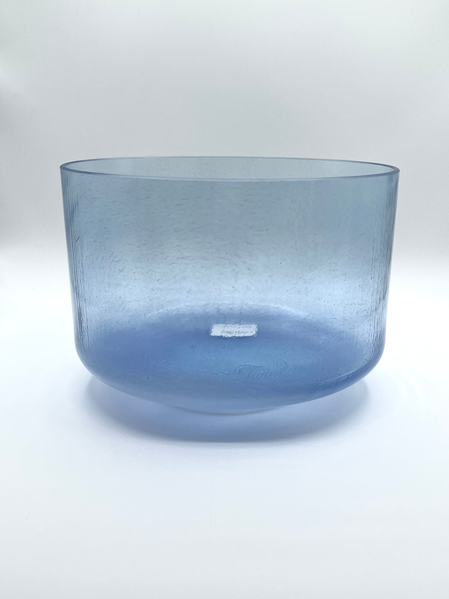 9" E-10 Indigo Crystal Tones Alchemy Crystal Singing Bowl