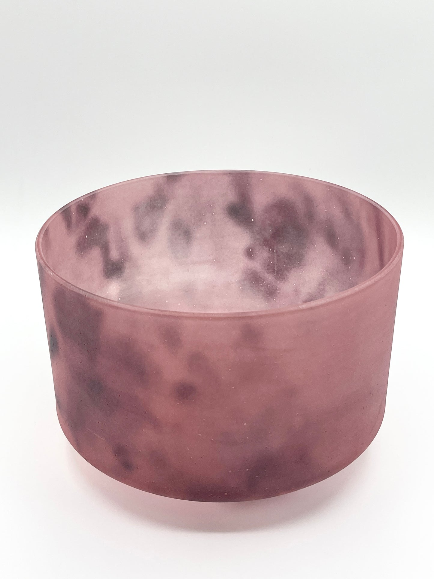 9" E-25 Pink Himalayan Salt Crystal Tones Alchemy Crystal Singing Bowl