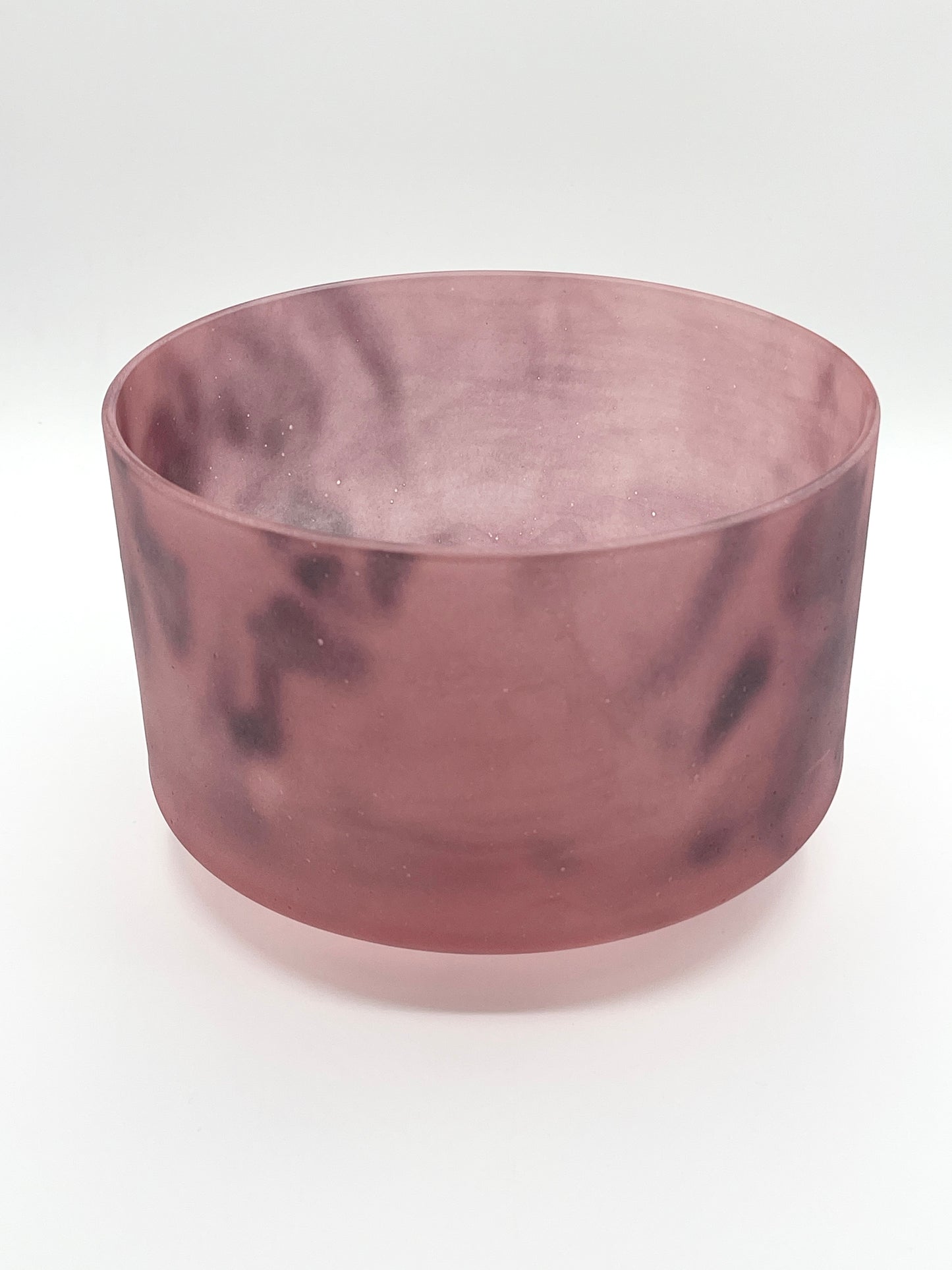 9" E-25 Pink Himalayan Salt Crystal Tones Alchemy Crystal Singing Bowl