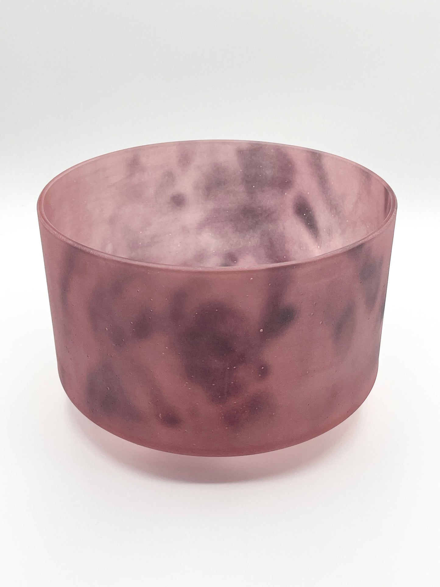 9" E-25 Pink Himalayan Salt Crystal Tones Alchemy Crystal Singing Bowl